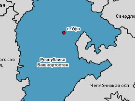 Карта Башкирии. Фото с сайта tavrida.ru (с)