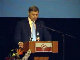 Выступление Касьянова на II съезде РНДС. Фото Каспарова.Ru