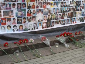 Митинг памяти, посвященный трагедии в Беслане. Фото Евгении Масловой