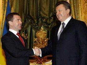 Дмитрий Медведев и Виктор Янукович, фото http://www.kremlin.ru/