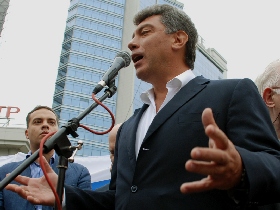 Борис Немцов и Владимир Милов. Фото Каспарова.Ru