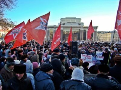 Митинг протеста в Пензе. Фото Виктора Шамаева, Каспаров.Ru