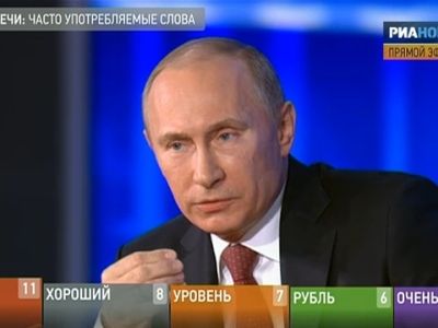 Владимир Путин. Трансляция РИА "Новости"