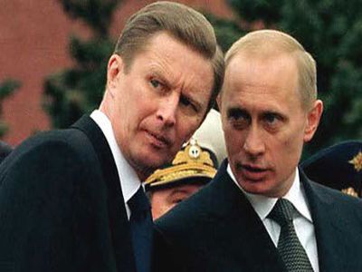 Путин и Иванов. Фото: from-ua.com