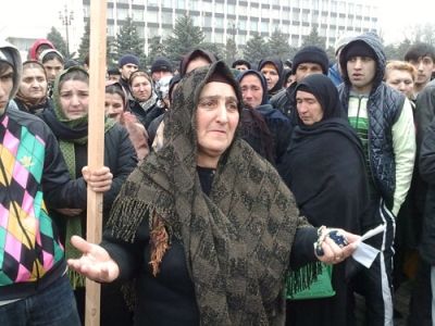 Митинг в Махачкале (Фото: Кавказский узел)