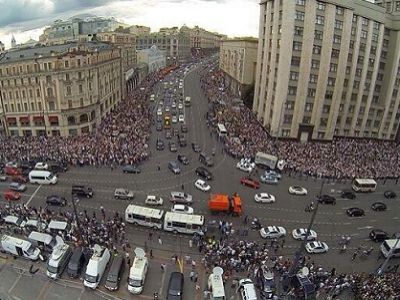 Протесты после ареста Навального. Фото из блога dobrokhotov.livejournal.com