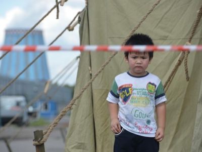 Палаточный лагерь для мигрантов (bigpicture.ru)