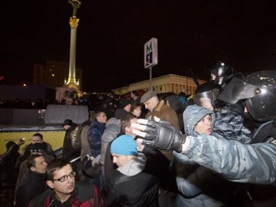 Разгон Евромайдана. Фото: irek-murtazin.livejournal.com