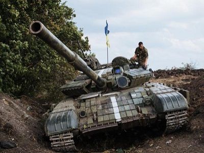 Украинский танк в обороне. Источник - http://inforesist.org/itogi-dnya-2-sentyabrya/