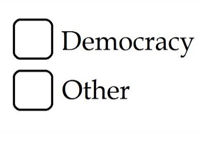 Демократия. Фото: blogs.discovermagazine.com