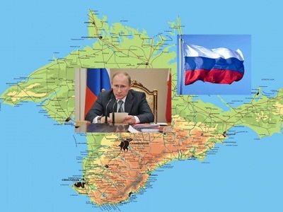 Путин и Крым. Коллаж: photo.iarex.ru
