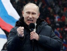 Путин на предвыборном митинге, 2012 г. Источник - http://p2.s125.ru/ui/2012/03/01/05bc48.jpg