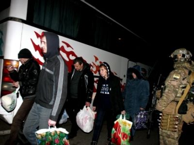 Обмен пленными под Луганском. Фото: tvc.ru