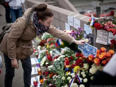 Мемориал на месте убийства Бориса Немцова. Фото: yodnews.ru