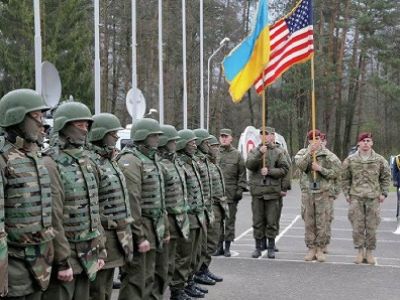 Совместные учения американских и украинских военных. Фото: avto-polis.kiev.ua.