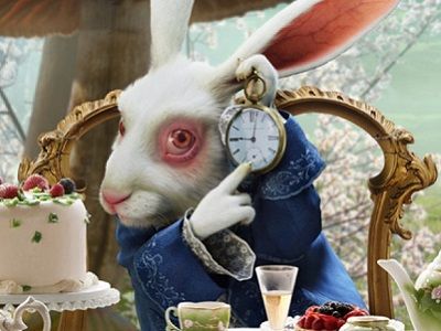 "Алиса в стране чудес", Кролик и часы. Источник - timeout.ru