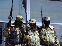 Вооруженные боевики из ЛНР. Фото: fxstock.ru