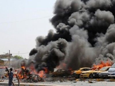 Взрыв в Багдаде. Фото: mignews.com.ua