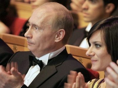 Путин и Исинбаева. Источник - vk34.ru