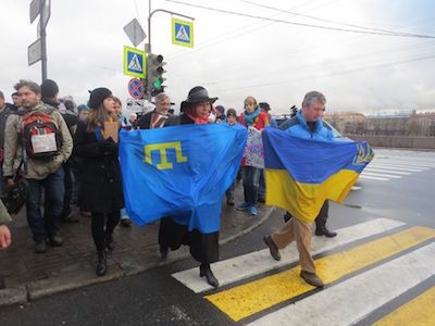 Марш против ненависти в СПб, Фото: facebook.com/yana.turbova