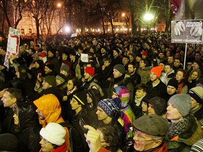 Акция протеста в Москве, 5.12.11. Источник - ridus.ru