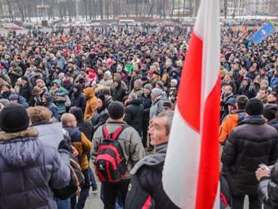 "Марш рассерженных белорусов". Фото: gomel.today.