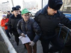 Задержания на митинге против коррупции в Москве. Фото: s3.zona.media