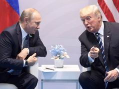 В.Путин и Д.Трамп, 7.7.17, Гамбург. Публикуется в yakovenkoigor.blogspot.ru