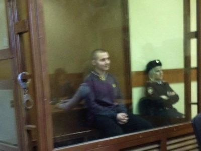 Данила Бузанов в суде. Фото: ВКонтакте