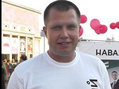 Глава московского штаба Навального Николай Ляскин. Фото: imgur.com