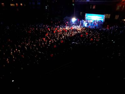 Митинг Навального в Перми. Фото: twitter.com/IoannZH