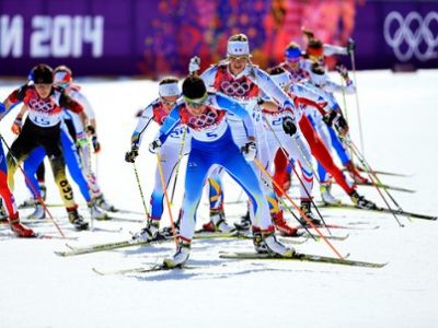Лыжники на Олимпиаде в Сочи. Фото: sportinfo.com.ua
