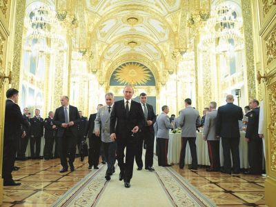В.Путин на приеме в Кремле, июн. 2017. Публикуется в 7days.us