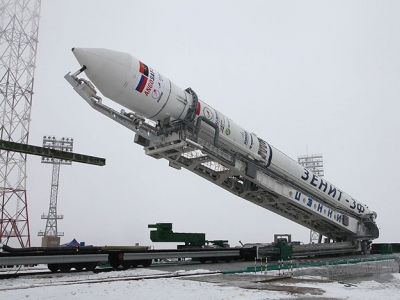 Ракета-носитель "Зенит-3Ф" со спутником "Ангосат-1". Источник - russianspaceweb.com