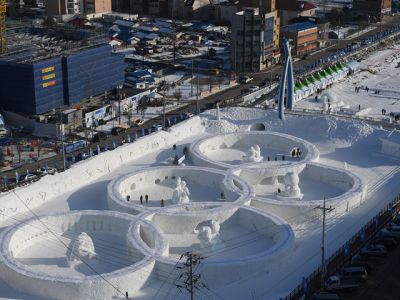 Олимпийские объекты в Пхёнчхане (Южная Корея). Фото: sports.ru