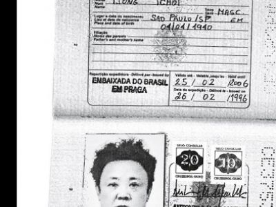 Поддельный паспорт Иджонга Чои. Фото: twitter.com/Reuters