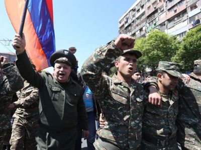 Протест в Ереване. Фото: azatutyun.am