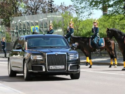 Лимузин с Путиным на инаугурации, 7.5.18. Фото: kremlin.ru