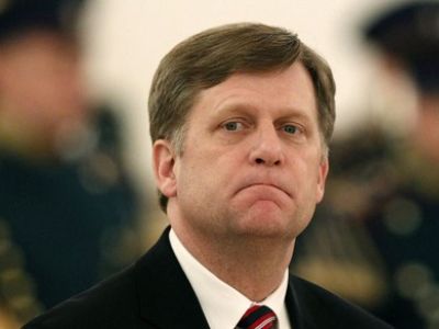 Бывший посол США в России Майкл Макфол. Фото: gdb.voanews.com