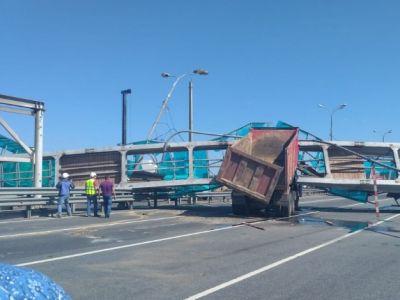 Обрушение перехода на Ярославском шоссе. Фото: twitter.com/m9snoi