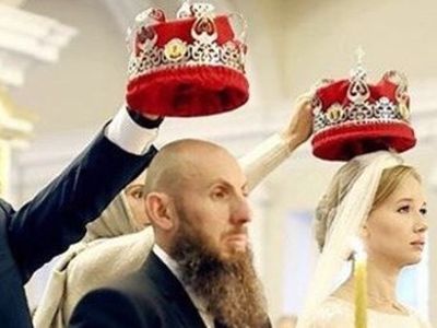 Владимир Кехман на венчании. Фото: Сплетник.Ru