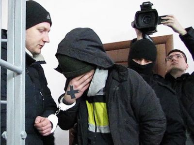 Руслан Архипов и Роман Халилов в зале суда. Фото: "БИЗНЕС Online"