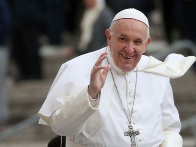 Папа римский Франциск. Фото: pronedra.ru