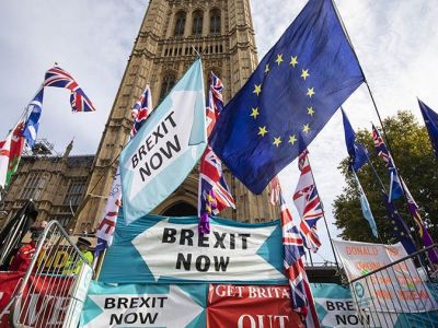 Brexit. Фото: Global Look Press/Rob Pinney