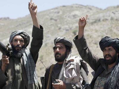 Бойцы движения "Талибан". Фото: AP Photos/Allauddin Khan