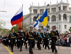 Совместный парад в Севастополе. Фото: Министерство обороны России